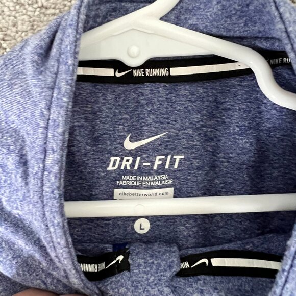 Nike Men’s Dri-Fit Quarter Zip Size L - Picture 2 of 2